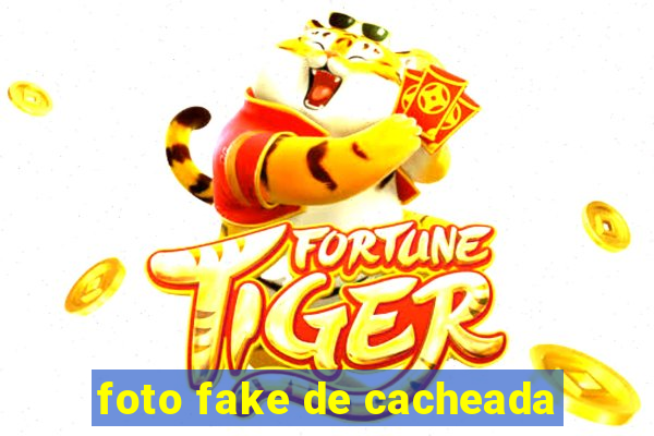 foto fake de cacheada